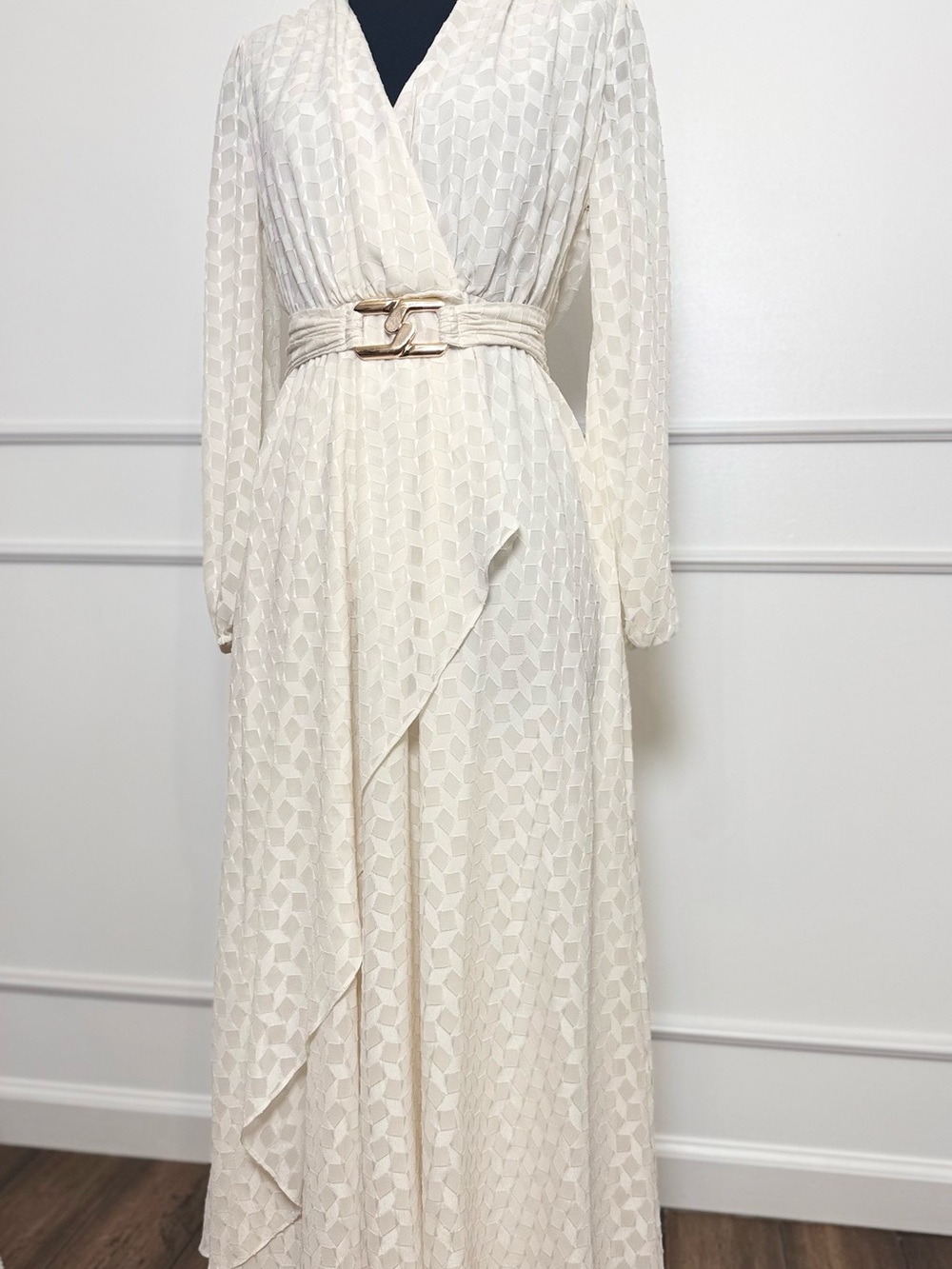 Shoshanna Emilie Dress Ivory Cream Ruffle Bridal Occasion size 2 - Picture 5 of 14